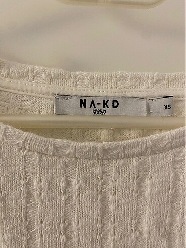 xs Beden kadın crop kazak