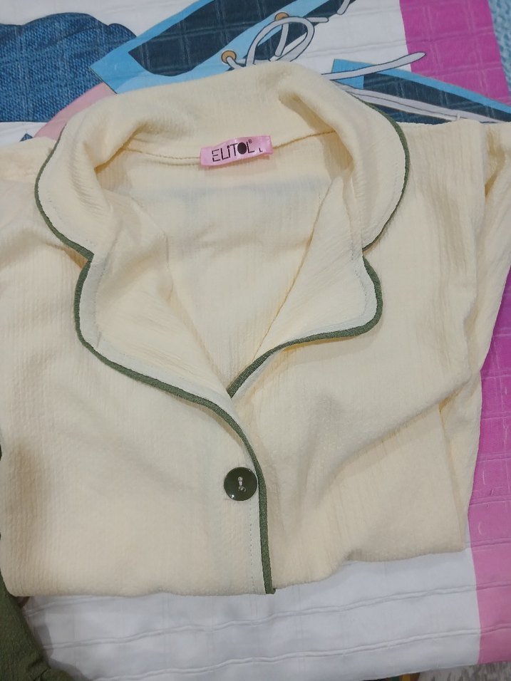 Kadın Uzun Kollu  Pijama Takımı - Görsel 5