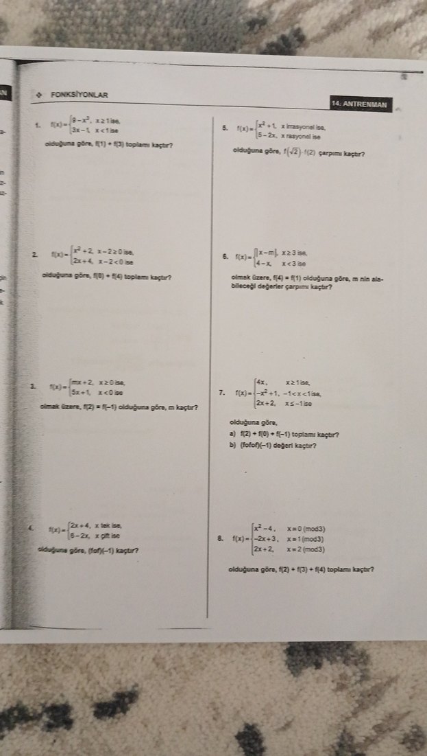 antrenmanlarla ayt matematik - Görsel 2