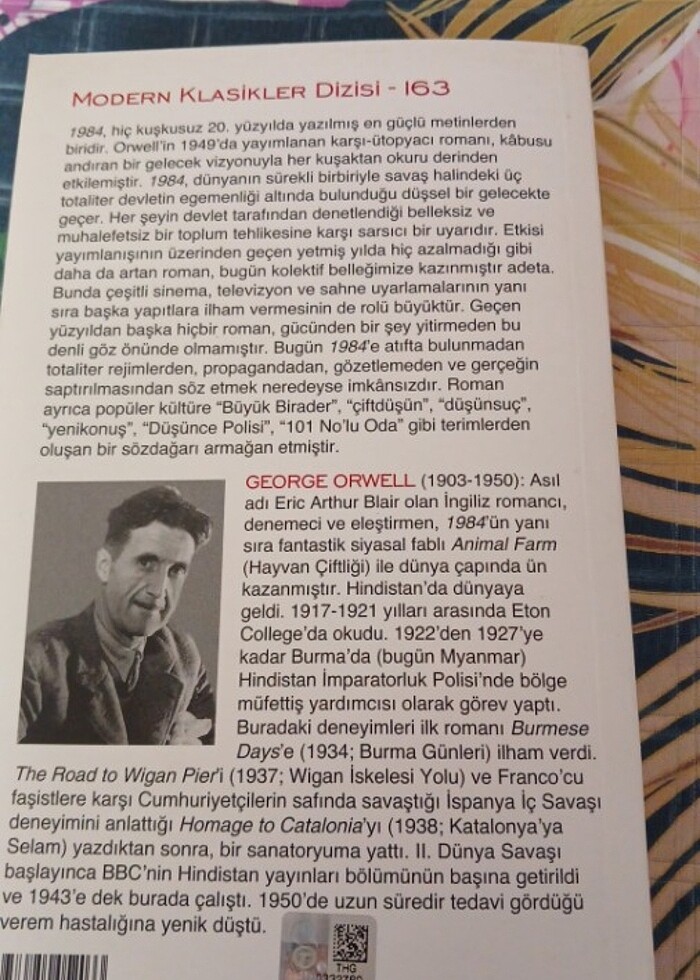 George Orwell-1984 - Görsel 3