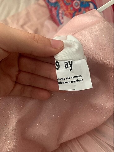 9-12 Ay Beden Bebek abiye