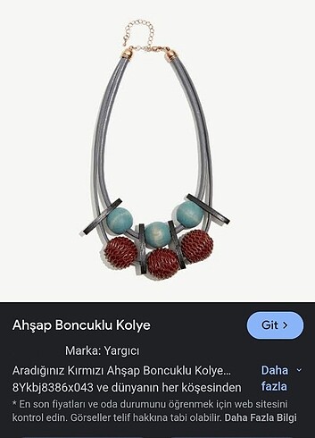 Yargıcı yargıcı ahşap kolye