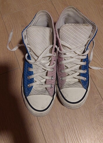 pembe-lacivert converse 38 numara
