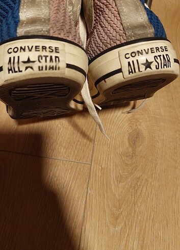 pembe-lacivert converse 38 numara - Görsel 6