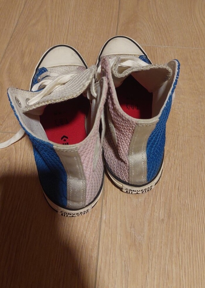 pembe-lacivert converse 38 numara - Görsel 4