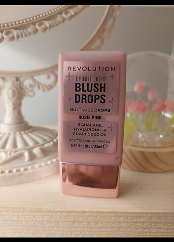 revolution bright light blush drops