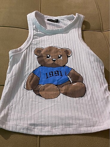 Beyaz Crop Top