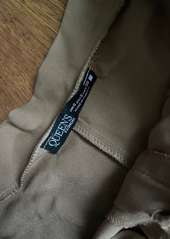 Kahve Kumaş Pantolon - Görsel 3