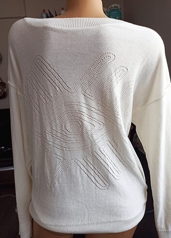 H&M Sırt desenli kazak