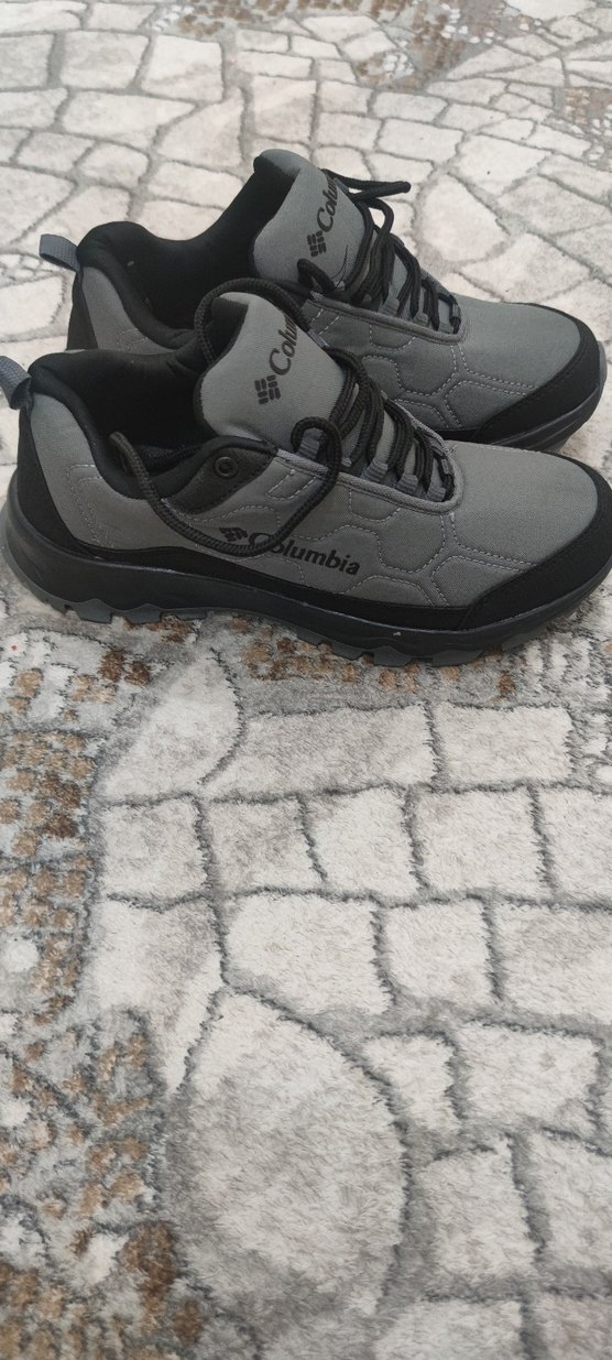 Columbia Gri Bağcıklı Outdoor Erkek Ayakkabı - Görsel 2