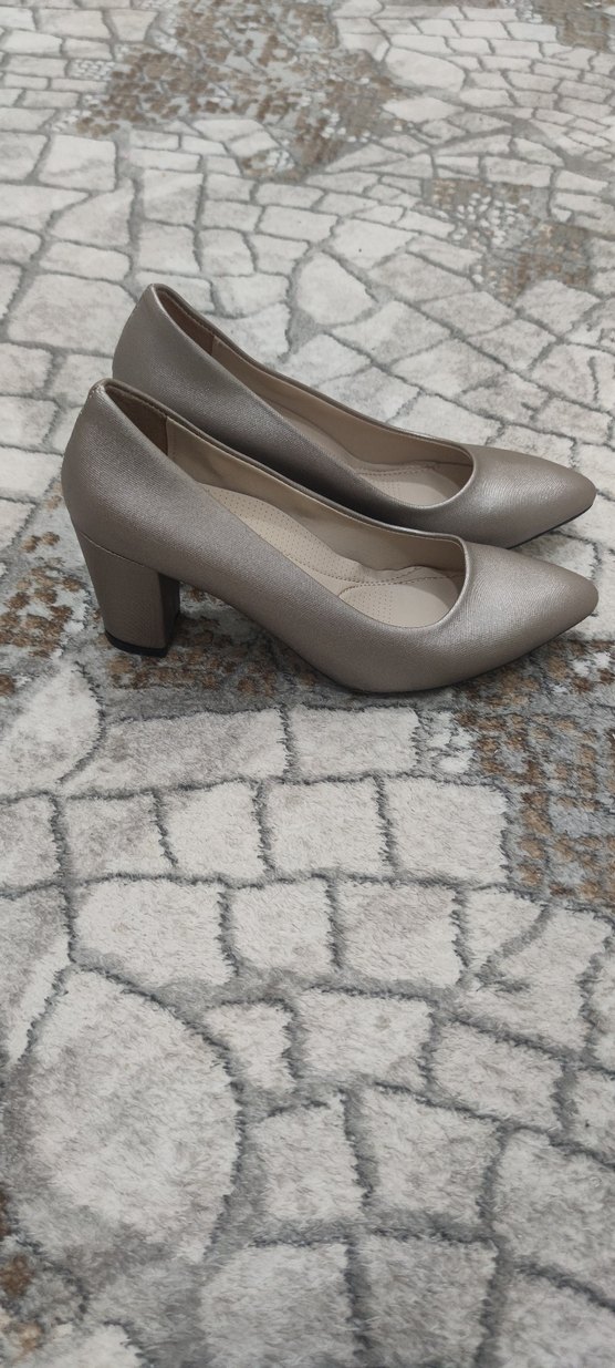 Bej Kadın Dolgu Topuklu Stiletto - Görsel 2