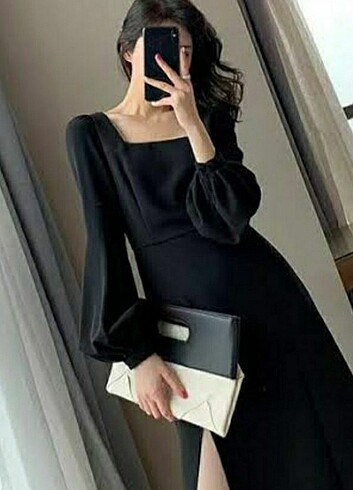 Saten abiye elbise 