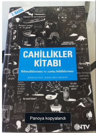 cahıllıkler kıtabı