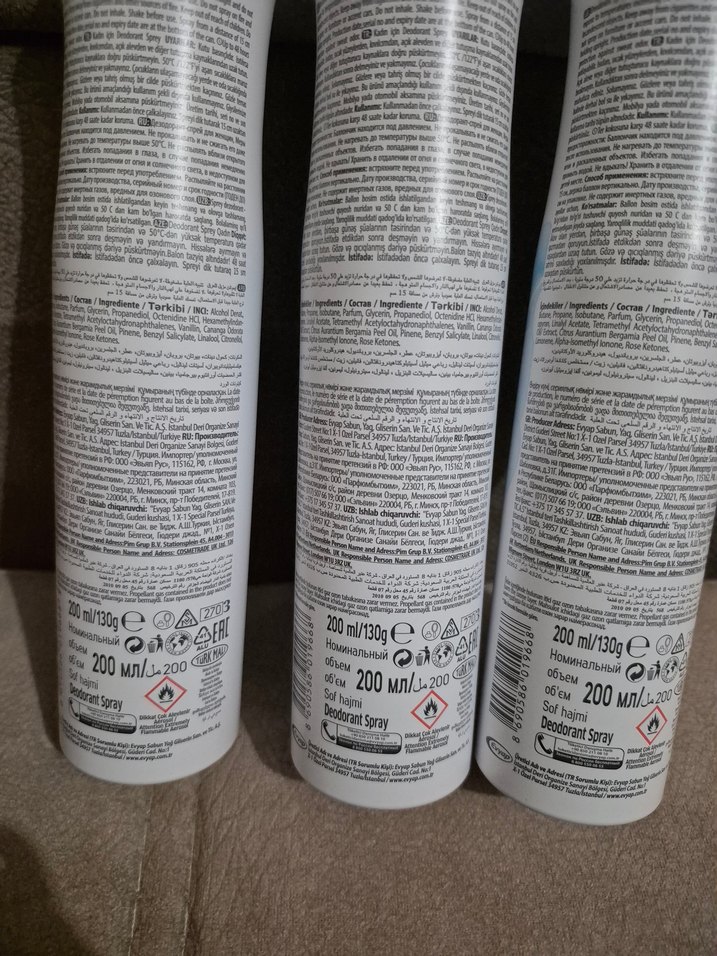 Emotion Ocean Fresh Kadın Deodorant 3'lü 200 ml SIFIR - Görsel 5