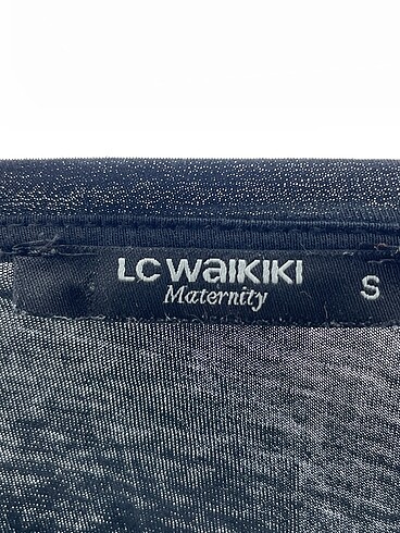 s Beden siyah Renk LC Waikiki T-shirt %70 İndirimli.