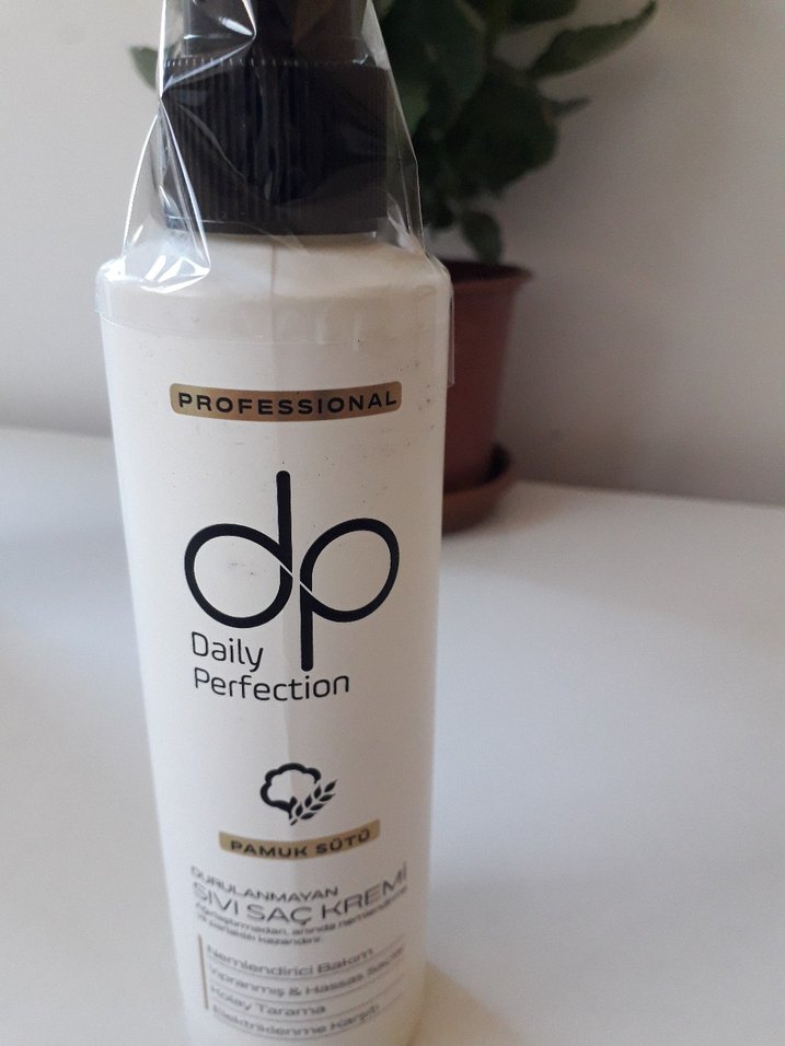 DP Daily Perfection Durulanmayan Pamuk Sütü Saç Kremi 180 ml - Görsel 2
