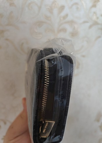 Fermuarlı Siyah Kadın Cüzdan - Görsel 5