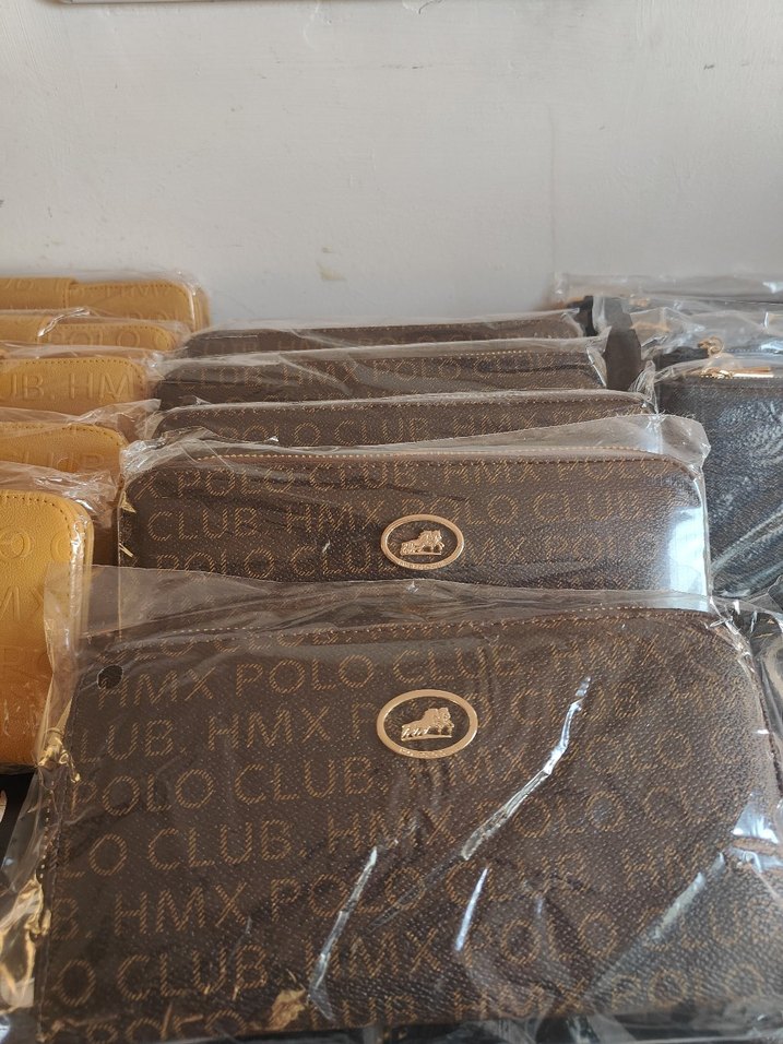 Deri Fermuarlı Kahverengi Kadın Portföy Cüzdan - Görsel 2