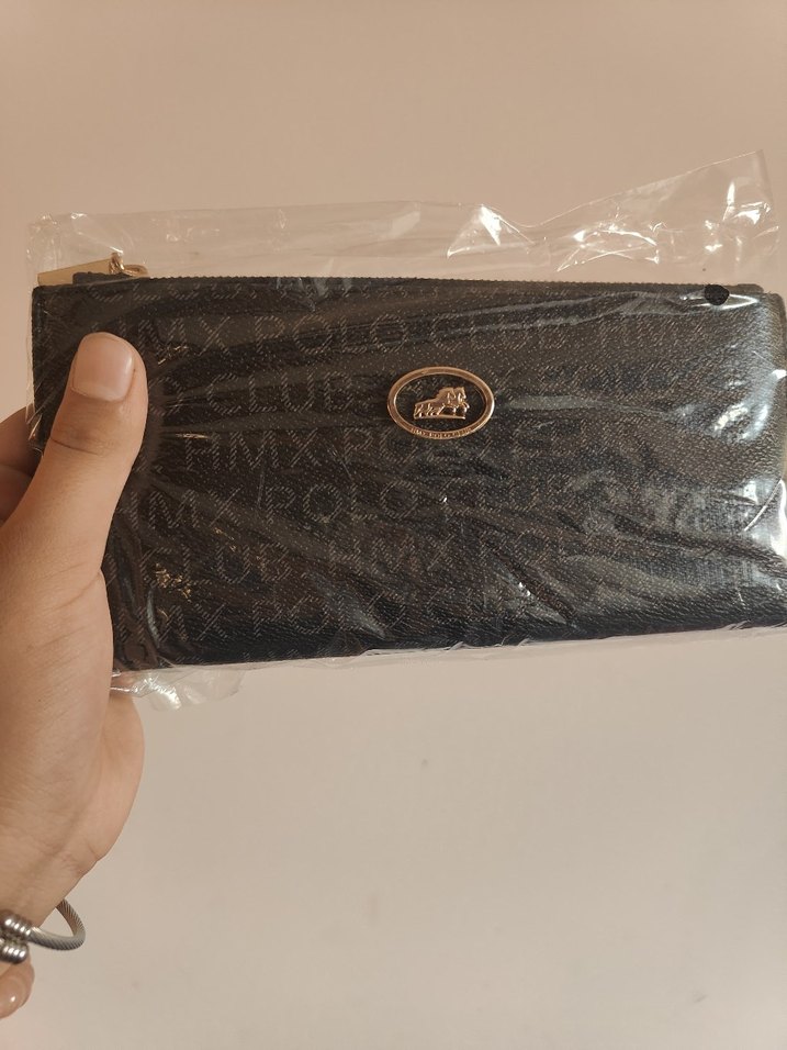 Kahverengi Deri Fermuarlı Kadın Cüzdan - Görsel 3