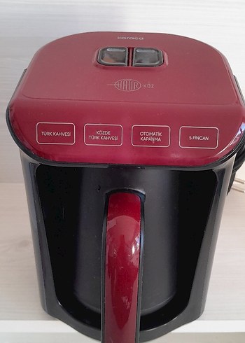 Karaca Bordo Renkli Kahve Makinesi - Görsel 2