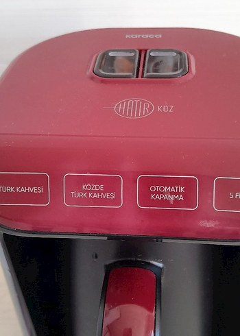 Karaca Bordo Renkli Kahve Makinesi - Görsel 5