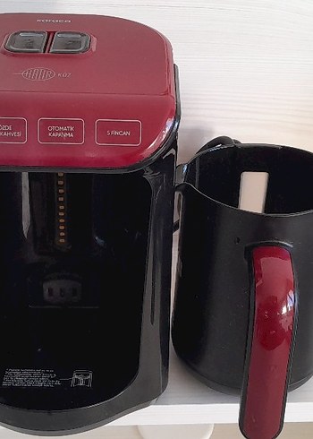Karaca Bordo Renkli Kahve Makinesi - Görsel 9