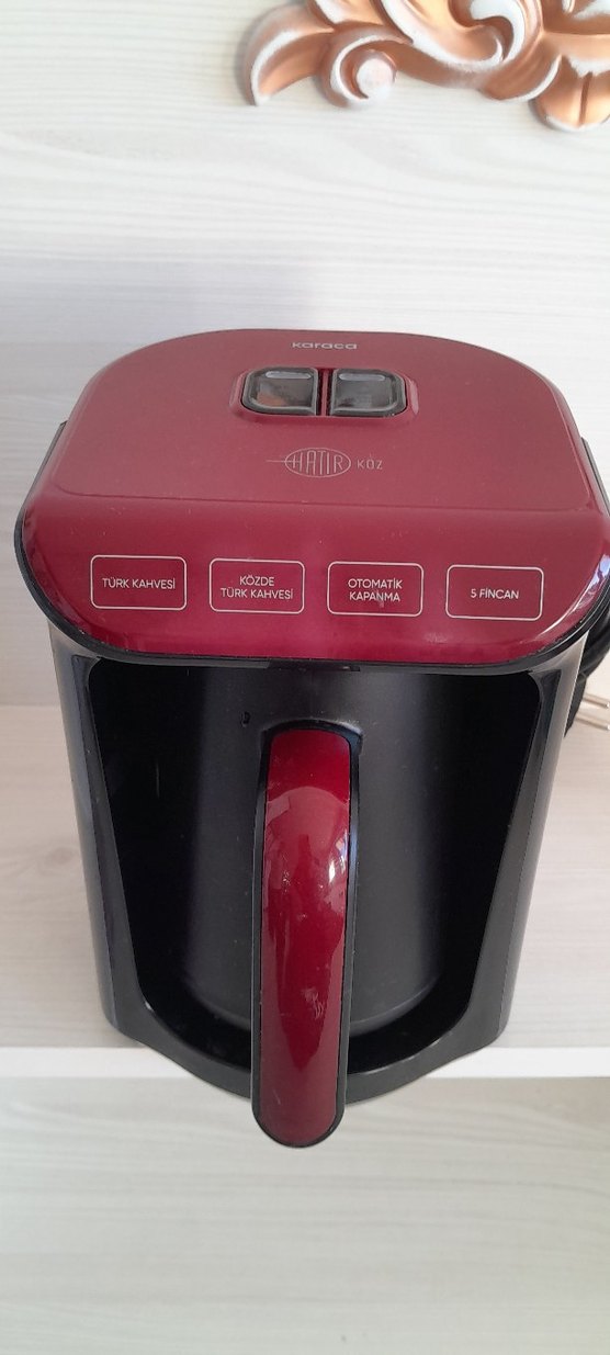Karaca Bordo Renkli Kahve Makinesi - Görsel 2