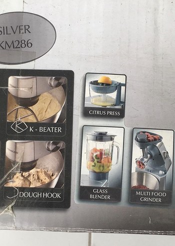 Kenwood Pero Mutfak Robotu Gri - Görsel 2