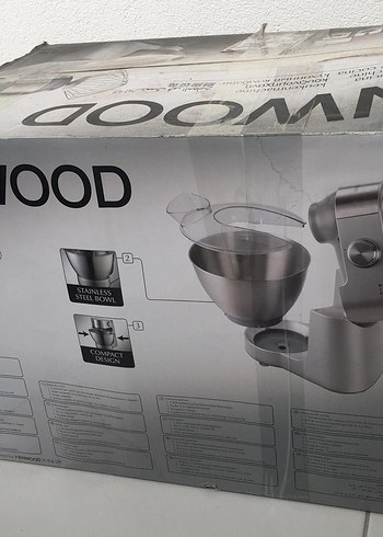 Kenwood Pero Mutfak Robotu Gri - Görsel 3
