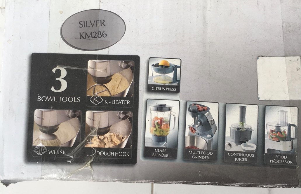 Kenwood Pero Mutfak Robotu Gri - Görsel 2