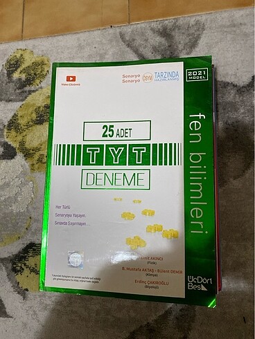 345 tyt deneme fen bilimleri