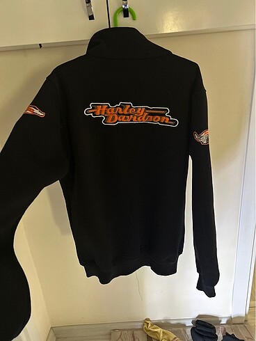 l Beden Harley davidson siyah kalın sweat