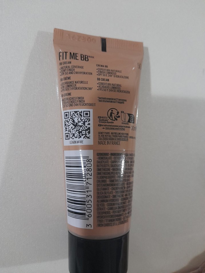 Maybelline Fit Me BB Krem SPF 50 Beige - Görsel 2