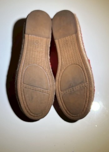 Mudo Nar Çiçeği Rengi Süet Kadın Espadril - Görsel 8