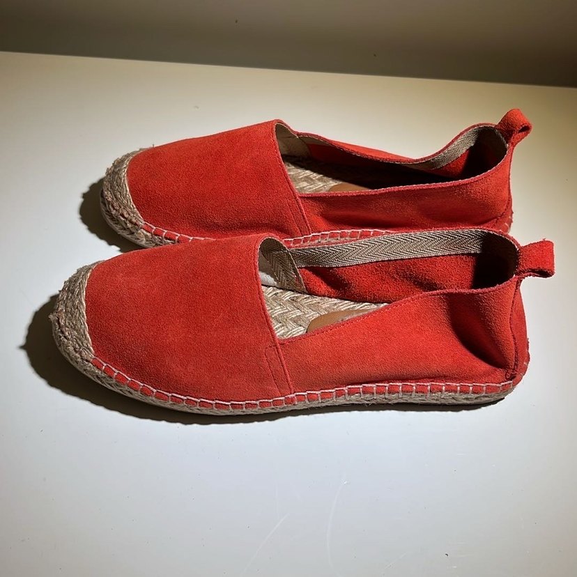 Mudo Nar Çiçeği Rengi Süet Kadın Espadril - Görsel 5