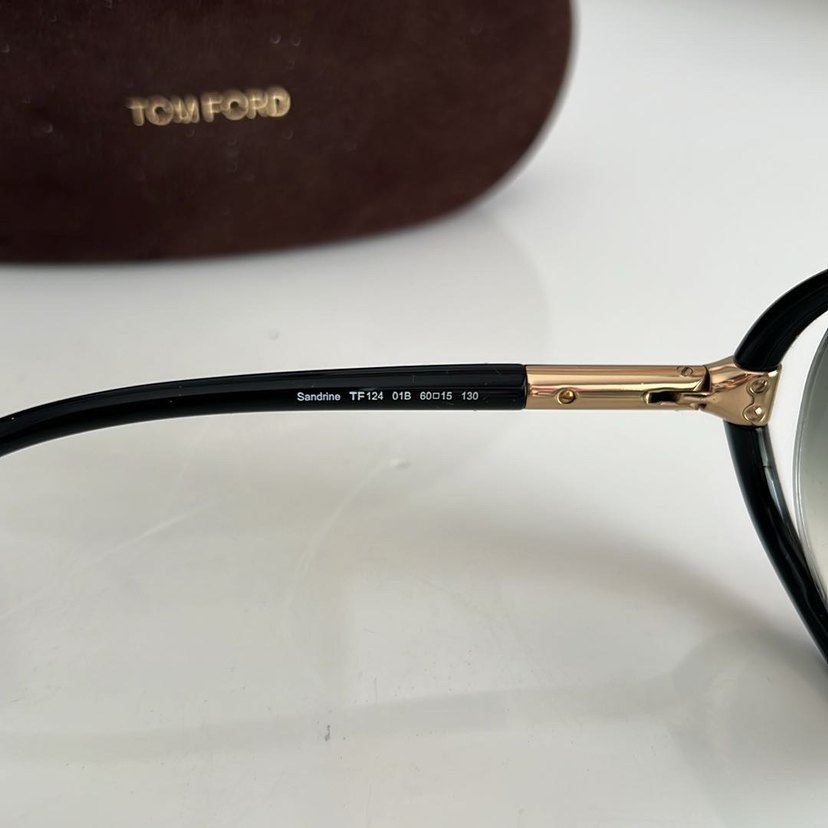 TOM FORD Siyah Modern Klasik Kadın Gözlüğü - Görsel 4