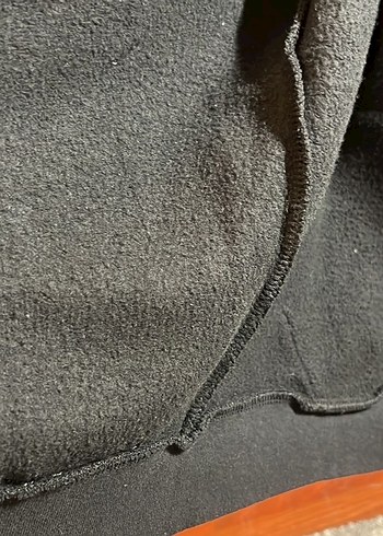 PİNK Fermuarlı Siyah Kapüşonlu Sweatshirt - Görsel 4