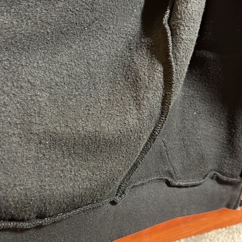 PİNK Fermuarlı Siyah Kapüşonlu Sweatshirt - Görsel 4