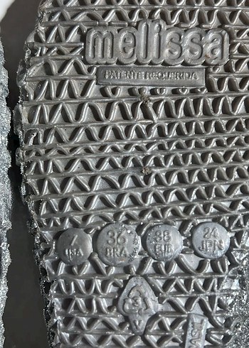 Melissa Xcampal Gri Örgü Kadın Babet - Görsel 6