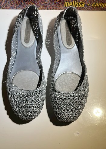 Melissa Xcampal Gri Örgü Kadın Babet - Görsel 2