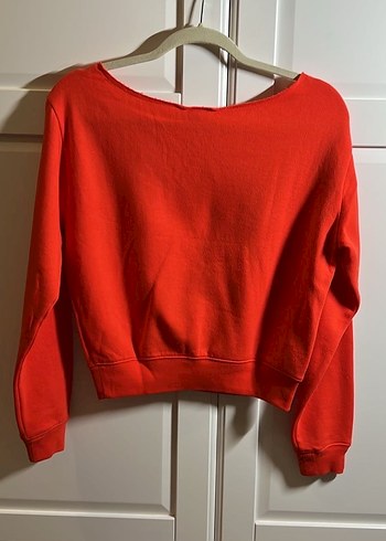 PINK / VICTORIAS SECRET Nar Çiçeği Rengi Kadın Sweatshirt - Görsel 2