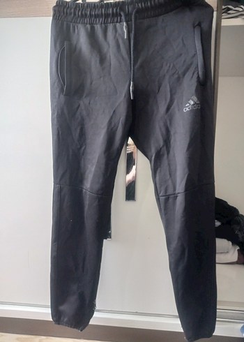 Erkek Siyah Climalite Outdoor Eşofman Altı - Görsel 3