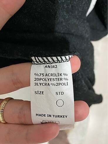 universal Beden siyah Renk Günlük elbise