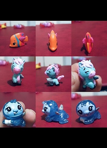 Orjinal hatchimals ve lps minişler. Fiyatı semboliktir. İstediği