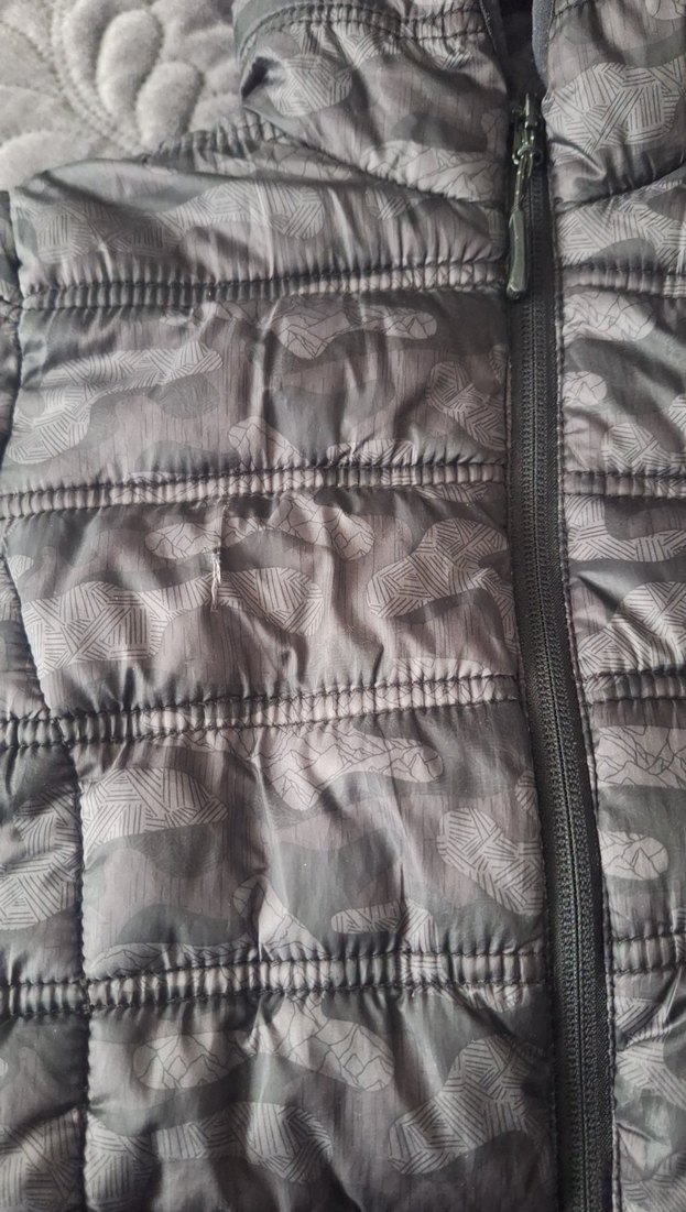 Gri Kamuflaj Desenli Erkek Çocuk Mont - Görsel 4