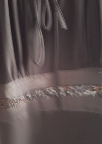 Uzun Kollu Siyah Gotik Uzun Elbise - Görsel 2