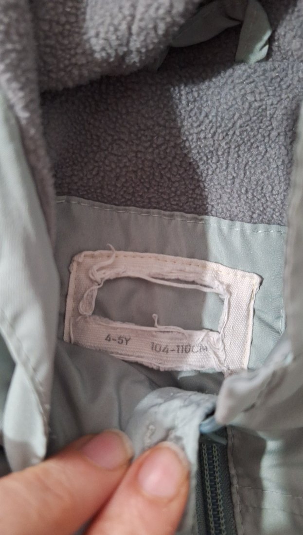 Kapüşonlu Gri Erkek Çocuk Fermuarlı Ceket - Görsel 3