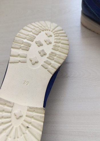 Mavi erkek Klasik Bağcıklı Ayakkabı - Görsel 5