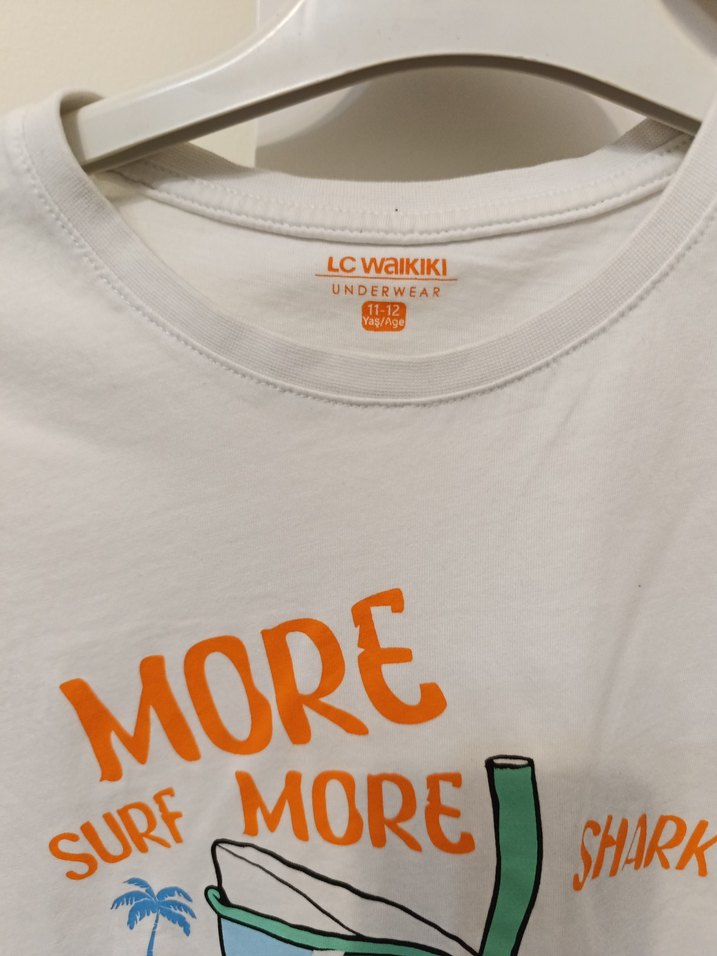 11-12 yaş Erkek Kısa Kollu Baskılı Takım - Görsel 4