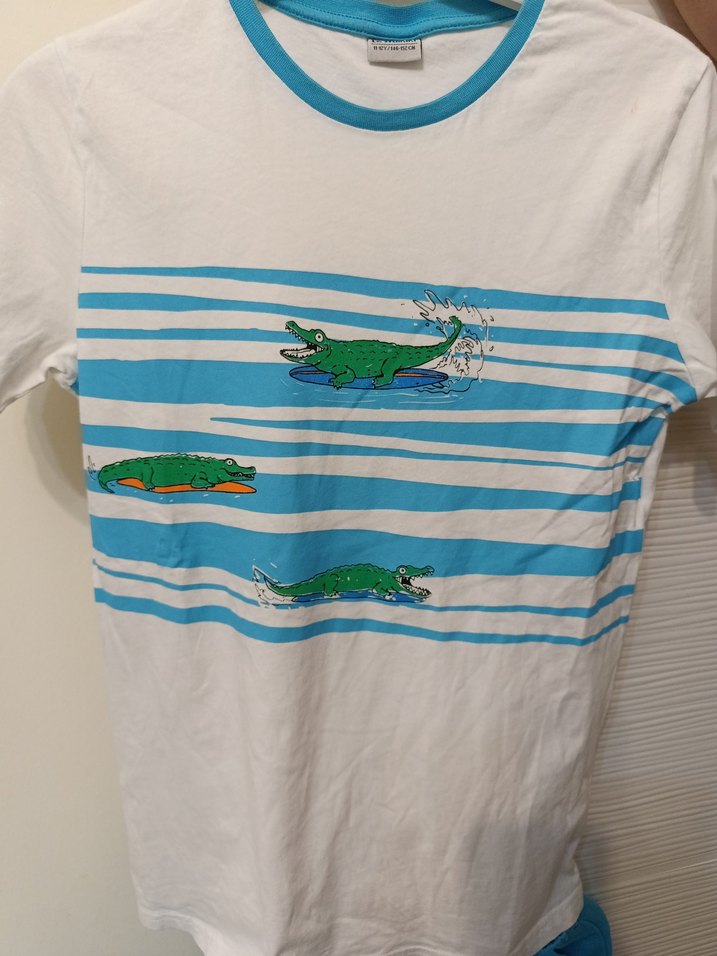 Erkek Çocuk Mavi Pamuklu Rahat Kesim Şort - Görsel 3